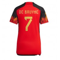 Dres Belgija Kevin De Bruyne #7 Domaci za Žensko SP 2022 Kratak Rukav